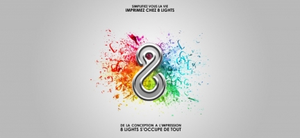 8 LIGHTS PRINT
